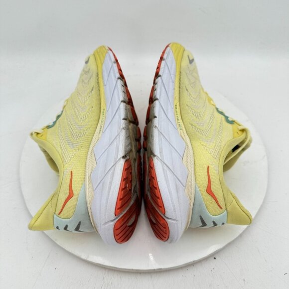 Hoka One One Arahi 6 Women Size 6.5B 1123195-YPSC Yellow Pear Sweet Corn Shoes - Picture 6 of 13